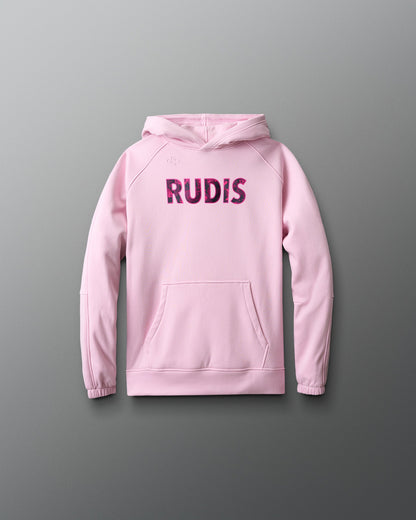 RUDIS Pink Power Youth Tech Fleece Hoodie