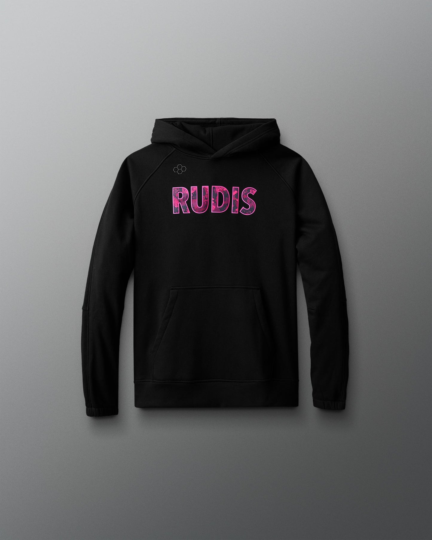 RUDIS Pink Power Youth Tech Fleece Hoodie