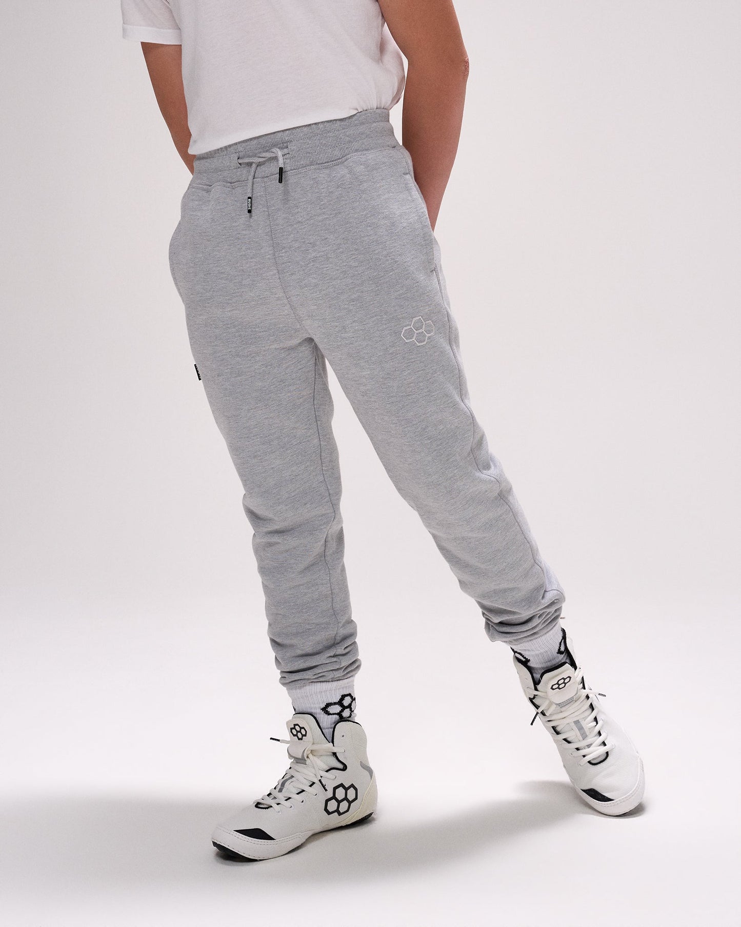 RUDIS RUDIS Titan Heavyweight Fleece Youth Jogger - Athletic Gray
