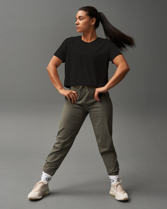 RUDIS RUDIS Women's Ultimate Crop T-Shirt - Softness Meets Strength