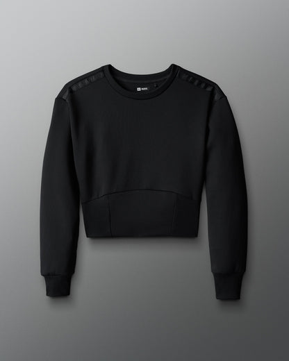 RUDIS COOL-FEEL Women's Fitted Crew - Black
