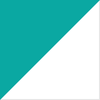 Teal/White