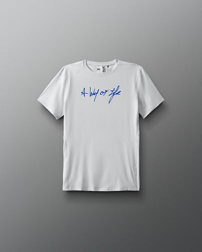 RUDIS A Way of Life Script Youth Performance T-Shirt